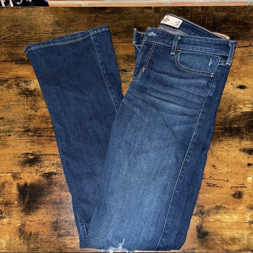 Hollister boot cut jeans 7 Long